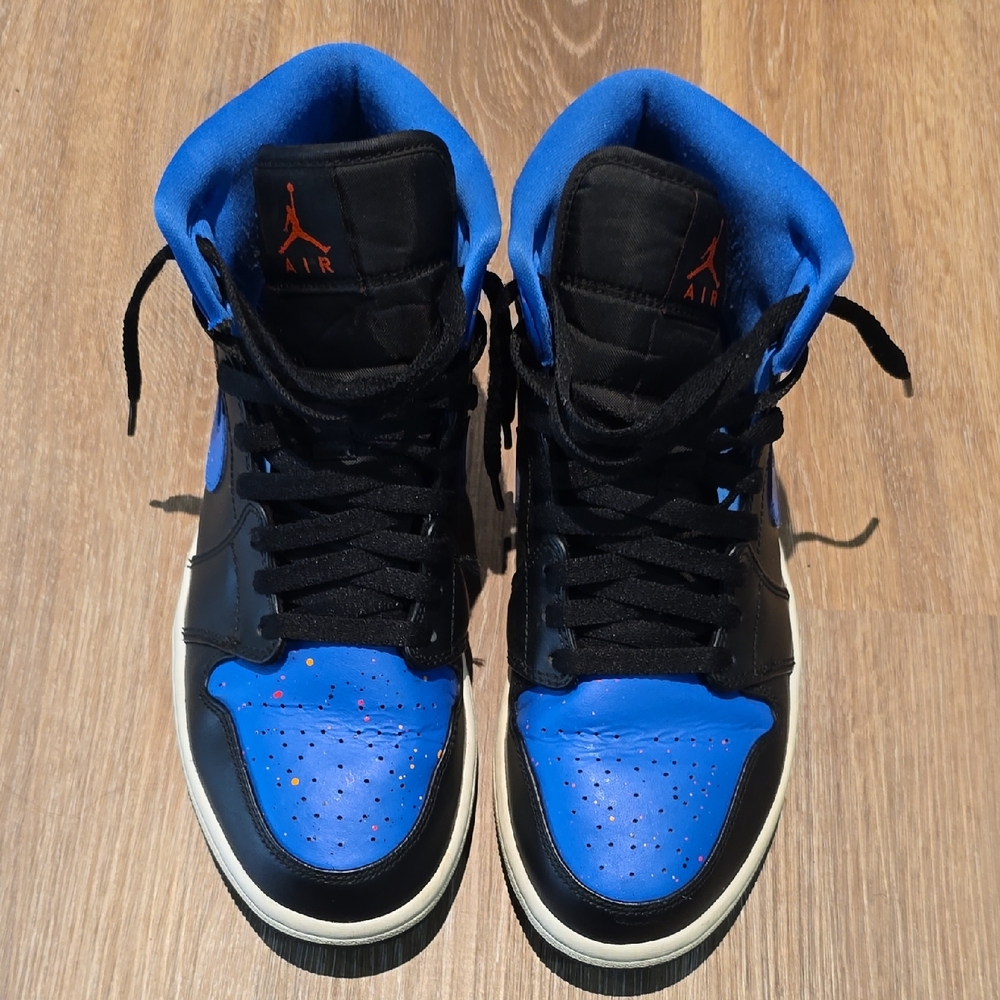 Jordan Athletic Shoes - Black and Blue